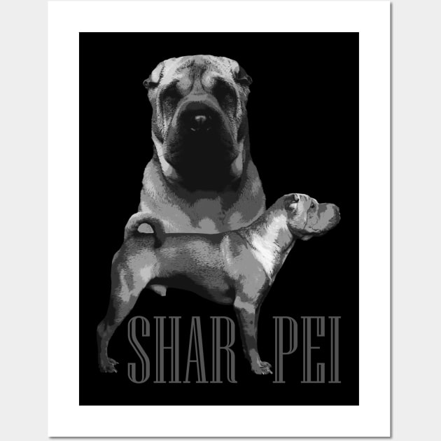 Shar-Pei Wall Art by Nartissima